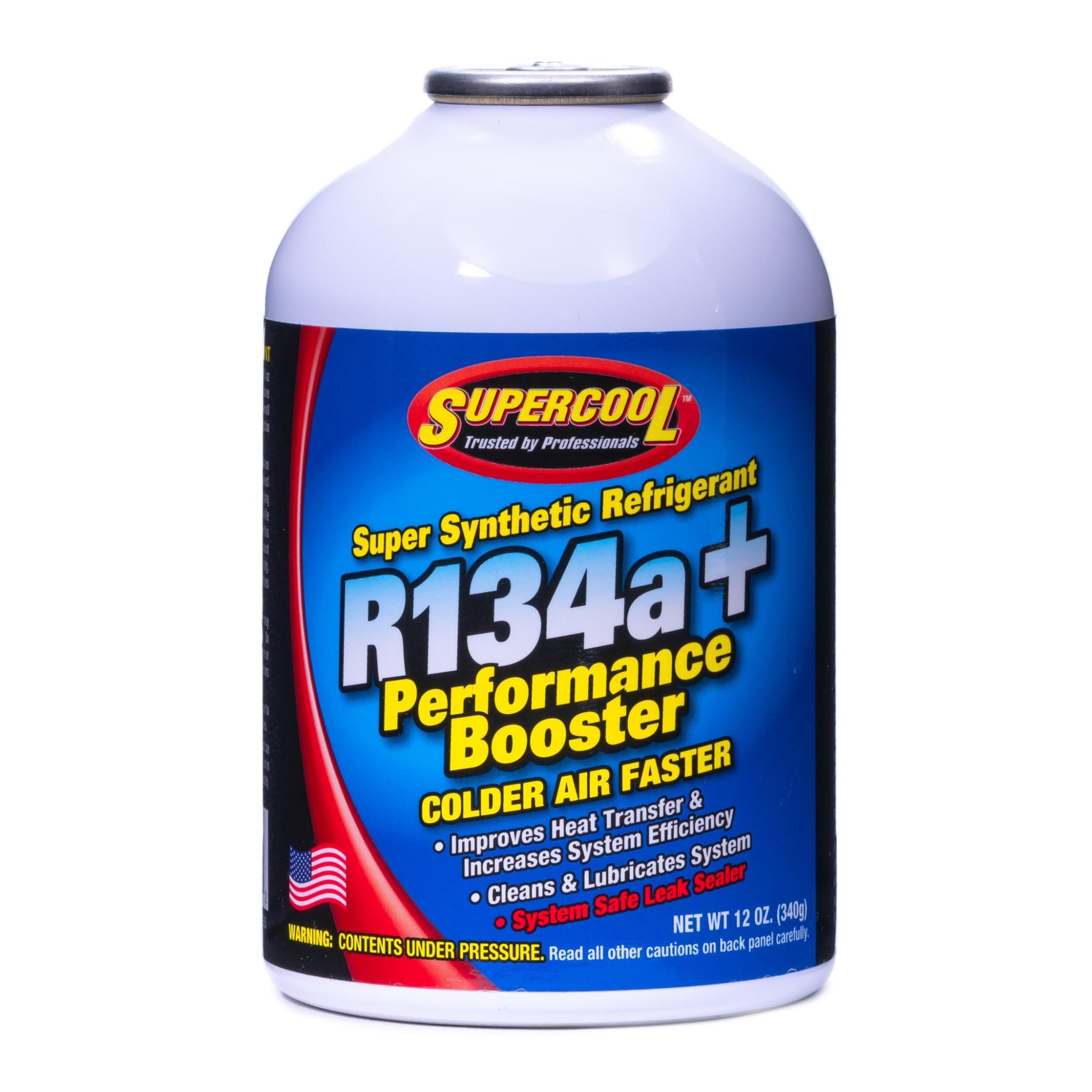 R134a avec amplificateur de performance et arrêt de fuite 12 oz