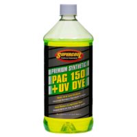 Viscosidade de óleo PAG 150 com U / V Dye Quart