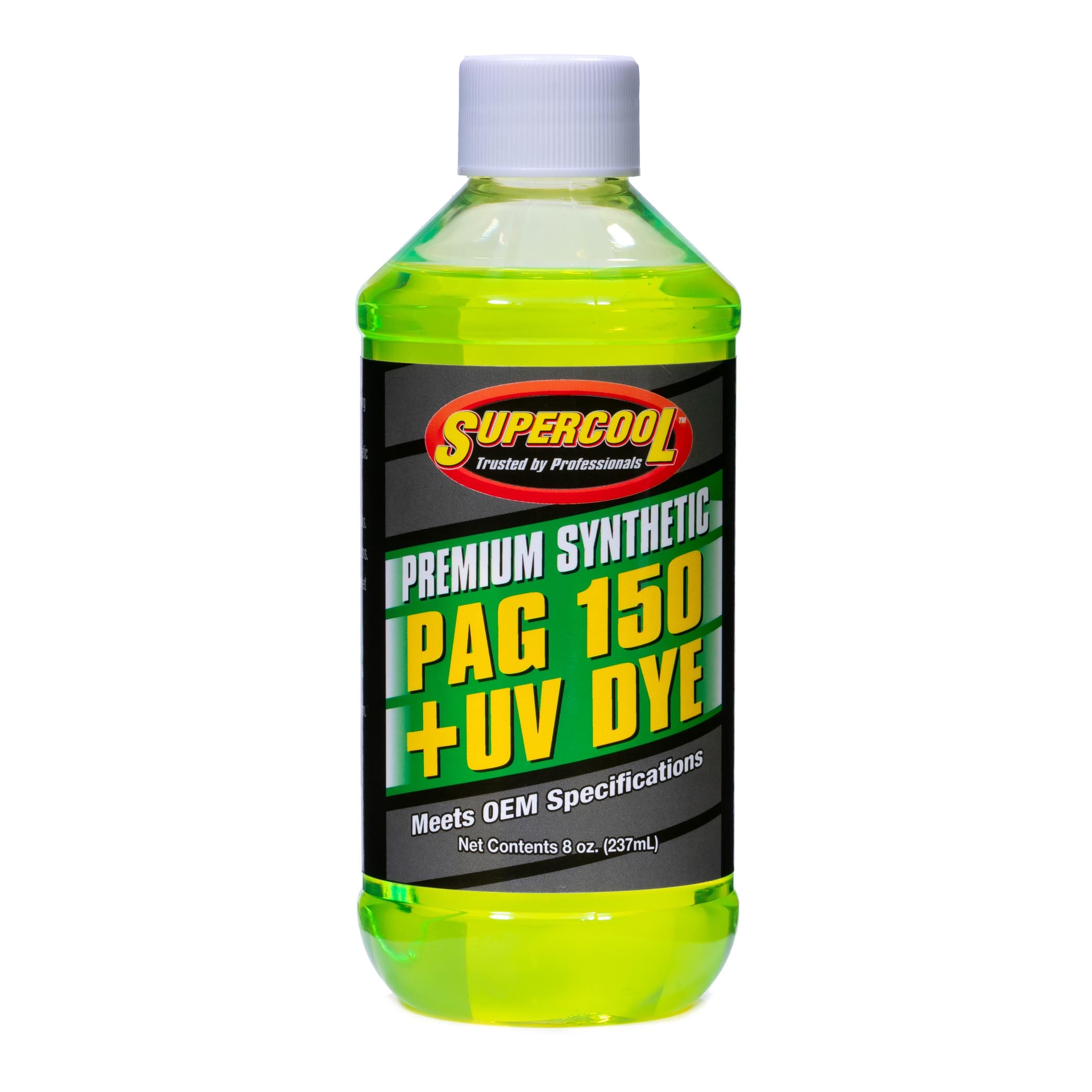 PAG Oil 150 Viscosity with U/V Dye 8oz - TSI Supercool