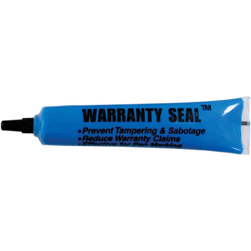 Marcador Azul Warranty Seal ™
