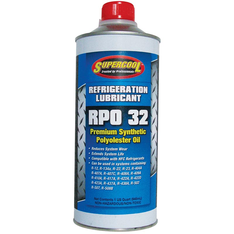 HVAC RPO- 32Visc。 冷凍潤滑剤32オンス