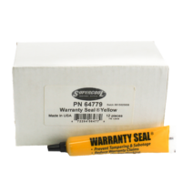 Warranty Seal™ Gelber Marker (12er Pack)
