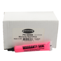 Marcador rosa Warranty Seal ™ (pacote com 12)
