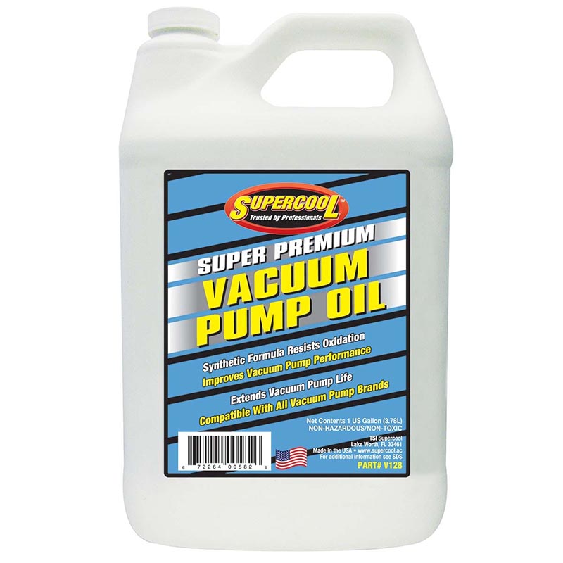 Premium Synthetic Vacuum Pump Oil 128oz | TSI Supercool