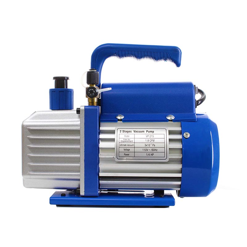 1.8 CFM, 25 Micron Dual Stage Rotary Vane Vacuum Pump TSI Supercool