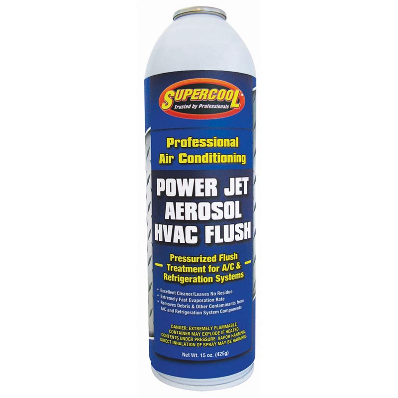 Power Jet Aerosol HVAC Flush 15oz Dose