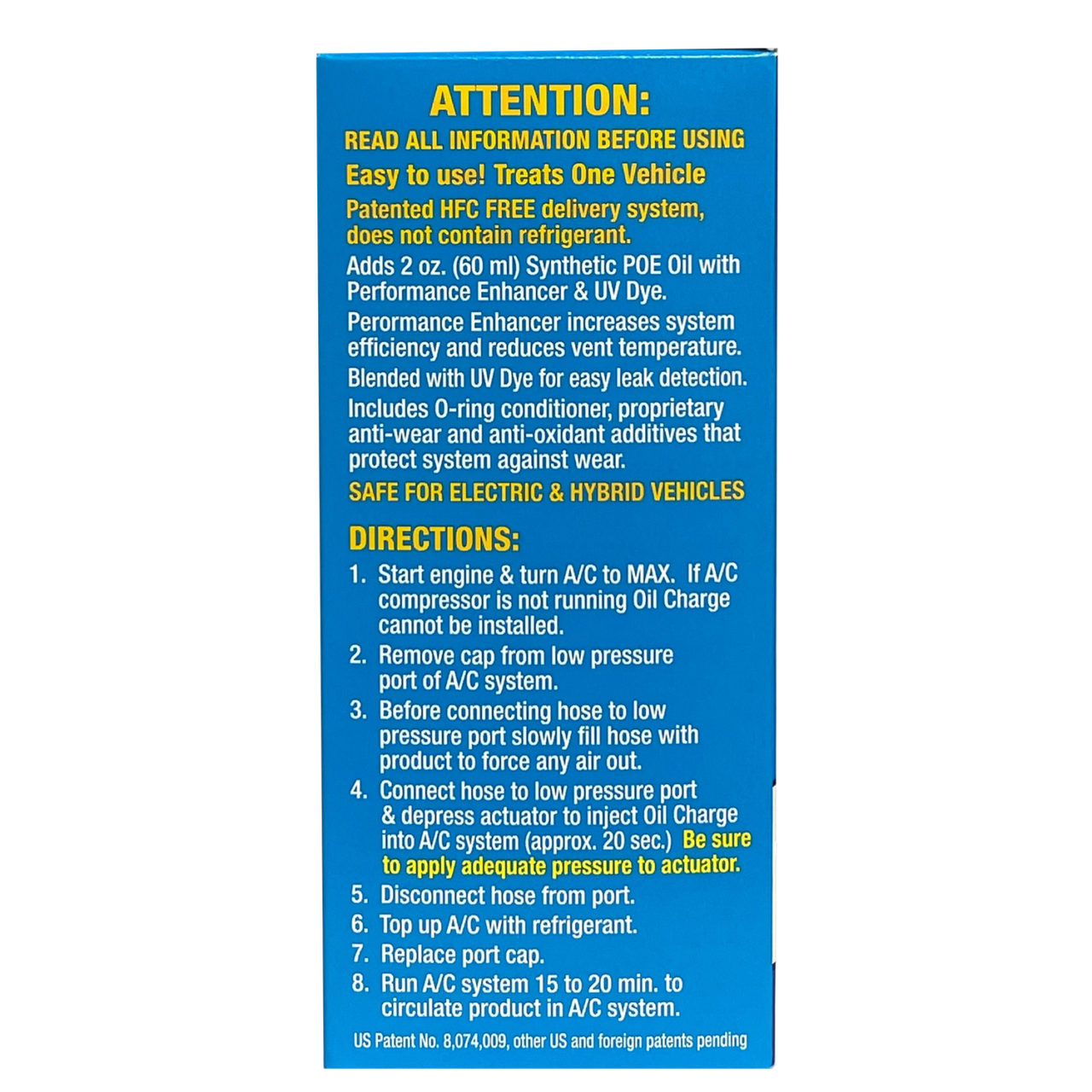 Chemours Opteon R1234yf Refrigerant 12 Ounce 1234YF12V | O'Reilly Auto Parts - Foto 2