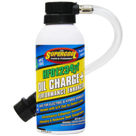 1234yf Oil Charge with Performance Enhancer & U/V Dye with Applicator Hose