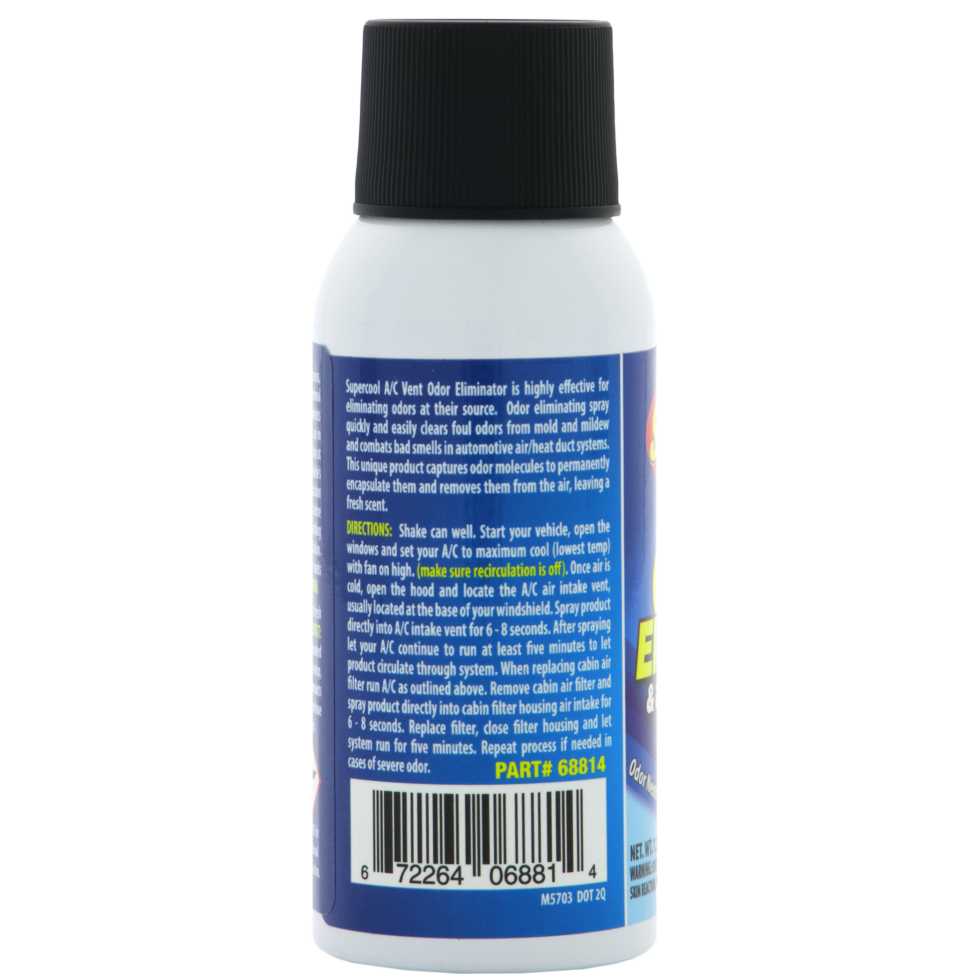 A/C VENT ODOR ELIMINATOR & AIR PURIFIER TSI Supercool