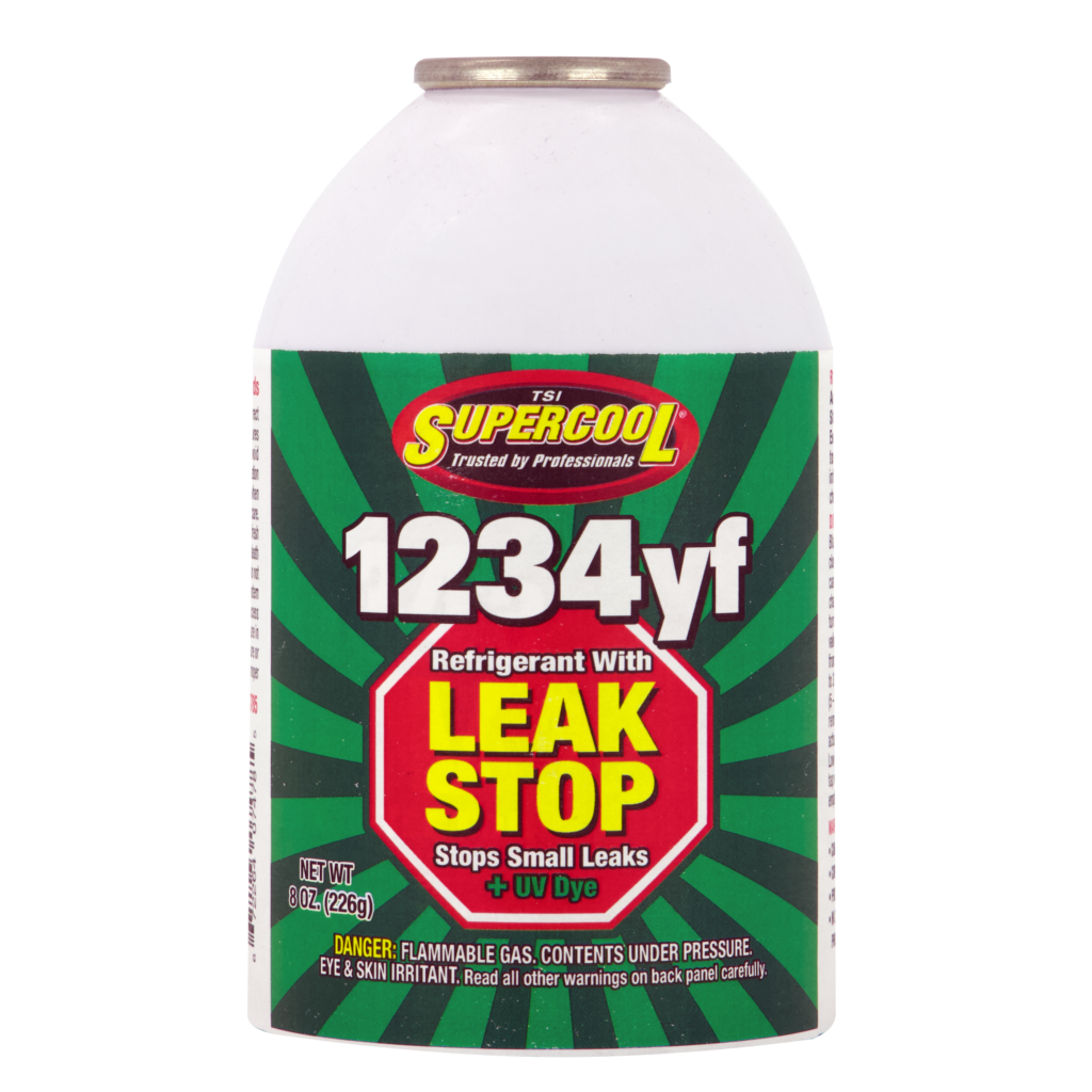 1234yf Automotive Refrigerant with Total Leak Stop 8 oz. Can - TSI