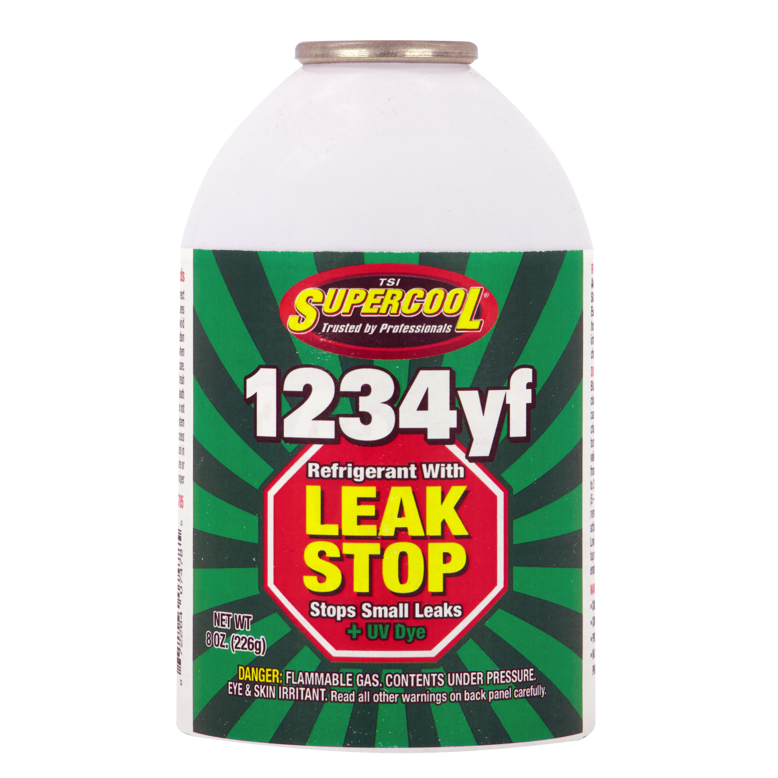 1234yf Automotive Refrigerant with Total Leak Stop 8 oz. Can - TSI