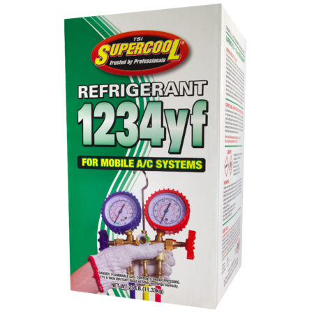 R-1234yf (HFO-1234yf) Refrigerant 25LB Cylinder -- TSI Supercool Brand